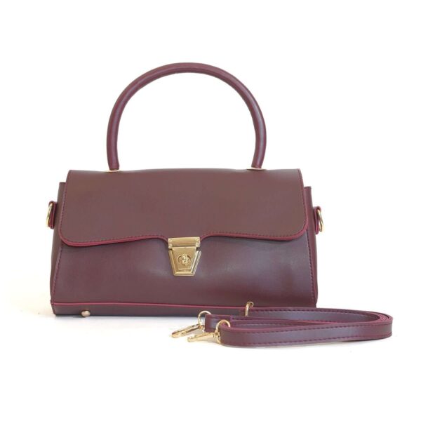 Tressica Florida Maroon Handbag